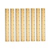 SZLFSX 72 Pack Wooden Ruler 8 Inch Rulers Bulk Wood