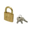 Cylinder Padlock Key Number Identical 1.6 in (40 mm) 2045D Quantity 17254