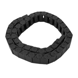 15 mm x 30 mm Black Nylon Cable Pull Chain 1 m Length Wire Carrier for CNC Engraving Router Machine Accessories