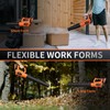 Leaf Blower, 21V Cordless Electric Blower with 2 2.0Ah Batteries