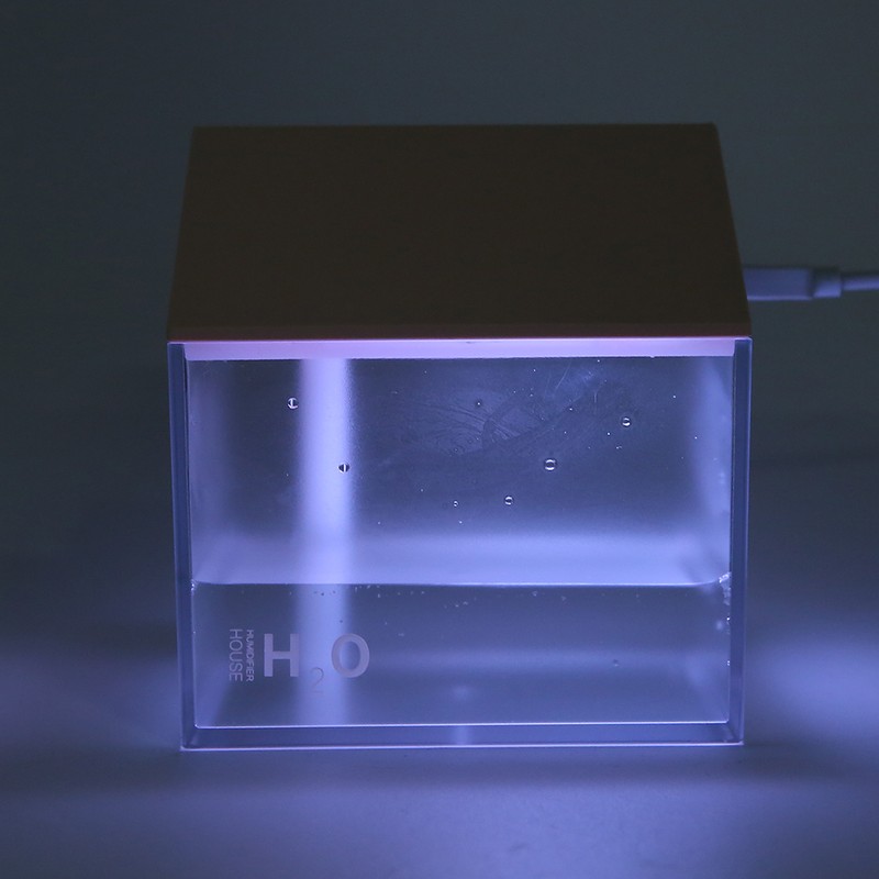USB Humidifier House Shape 3-In-1 250ml Aroma Essential Oil Diffuser