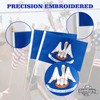 Pack of 20, Handheld Louisiana Flags 5x8 Inch - Small