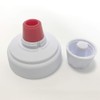 Dough Mixing Bottle, Pancake Shaker, Cupcake Mixer, 1000 ml, White
