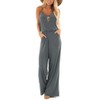 Lacozy Jumpsuits for Women 2024 Summer Casual V Neck Sleeveless