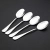 VANRA 4-Piece Children's Spoon Set Stainless Steel Cutlery Set 14