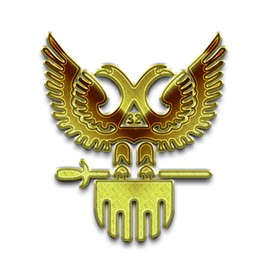 32nd Degree Scottish Rite Masonic Bumper Sticker - [5'' Tall]