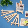 Mini Wooden Easel, 20 Pieces Triangle Easel, Photo Painting, Small