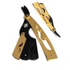 Gold Straight Edge Shaving Razor For Barbershops and Personal Use