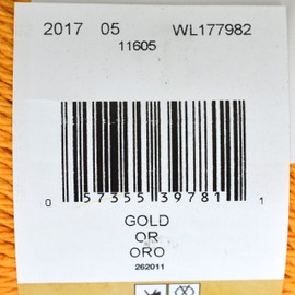 Peaches & Creme (Cream) Cotton Yarn Gold 2.5 oz. Color 11605