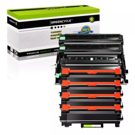 For Brother 4 TN760 Toner + 2 DR730 Drum Compatible for Brother HL-L2310D HL-L2370DW L2370DN