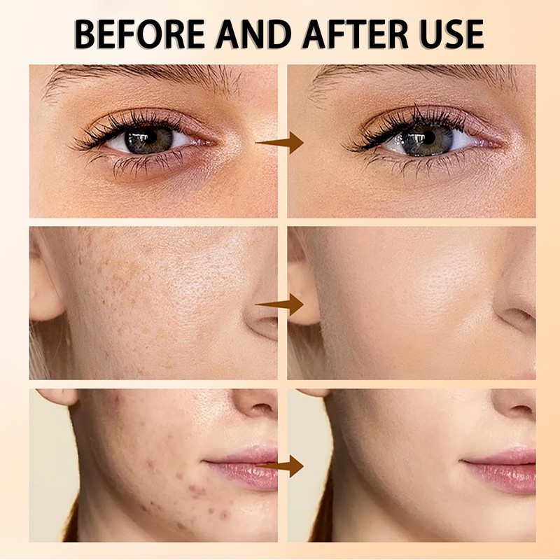 6-in-1 Face Palette - Full Coverage,Colour Correcting, Creamy Blendable Colour