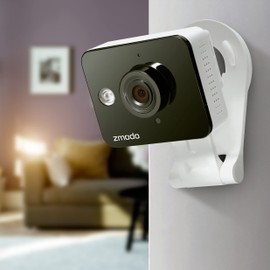 Zmodo Mini WiFi 720p HD Wireless Indoor Home Video Security Camera Two-Way Audio