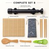 DIY Sushi Maker Set B with Sushi Bazooka, Bamboo Rolling