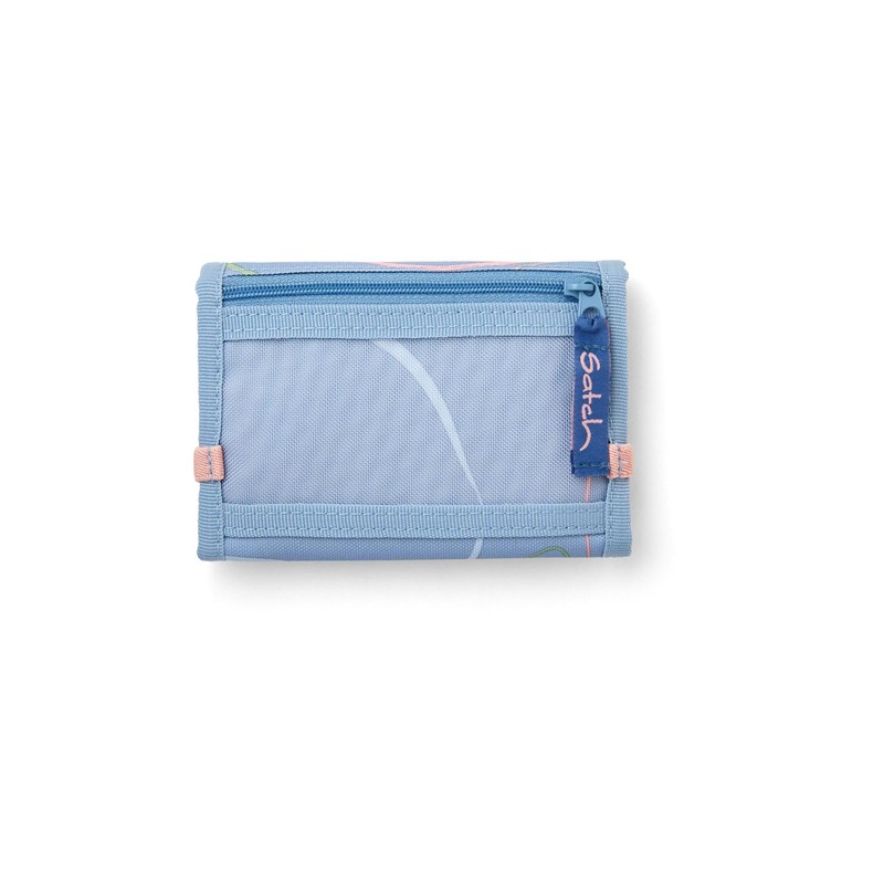satch Wallet for Boys and Girls with Window, Coin Pocket