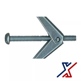 X1 Tools 1/8" x 3" Wing Toggle Bolt by X1 Tools (Volume Discounts) - 1 Toggle Bolt