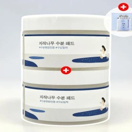 Round Lab Birch Moisture Pads 80 sheets (+80 sheets + Mugwort Hyal pad added) / 라운드랩 자작나무 수분 패드 80매 (+80매+쑥히알 패드 추가)