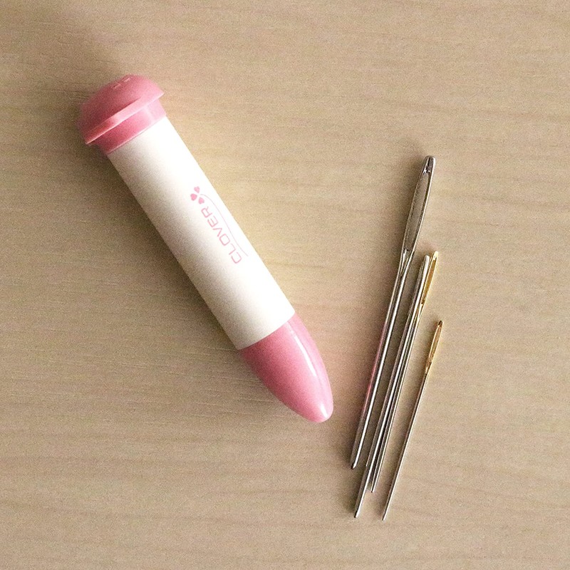 Clover とじ針セット CHIBI (ちび) ピンク 55-082