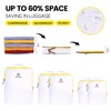 PFEYRPK Lightweight Compression Packing Cubes for Suitcases, Compressible Expandable Travel