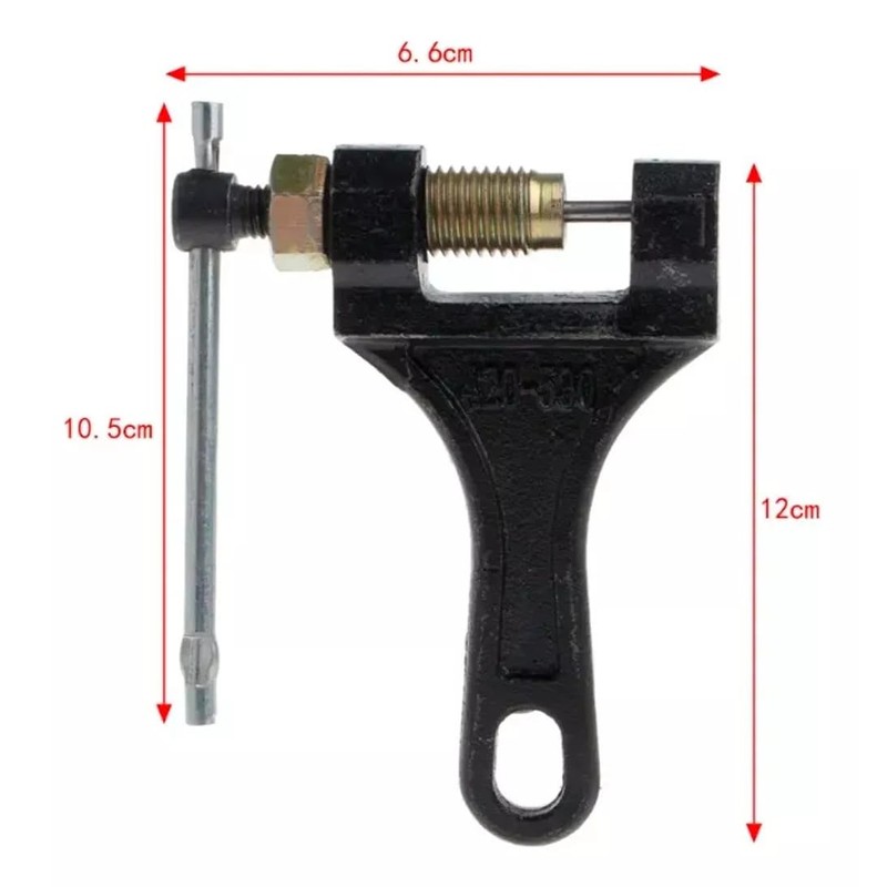 VMINGO - Extractor Cadena Cortador Triturador Motocicleta Bicicleta