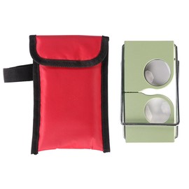 MUTOOP Wearable 4X Pocket Stereoscope - Lightweight Microscope with Adjustable 55-75 mm Lens Distance, Essential for Examiners, Surveyors, Engineers & Architects