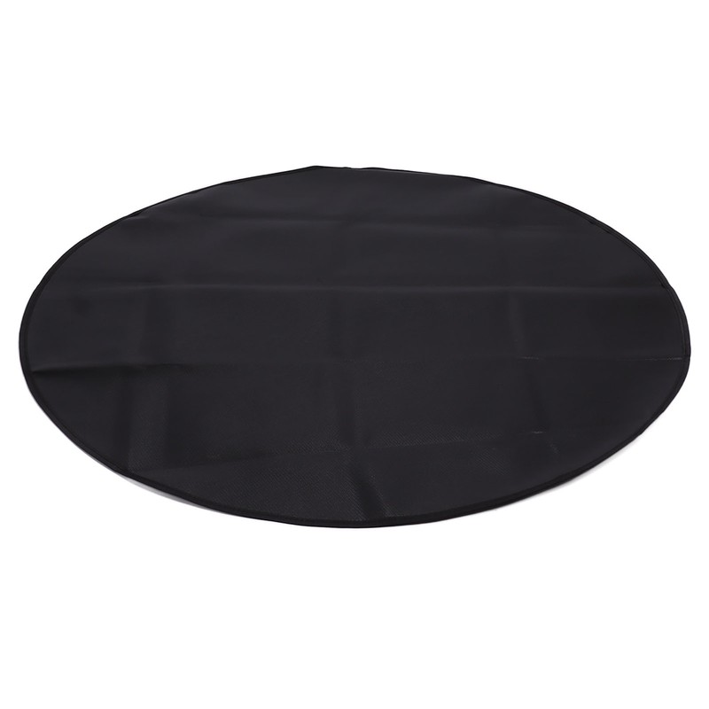 BBQ Mat Round 2 Layers Silicone Coated Fiberglass Cloth Fireproof