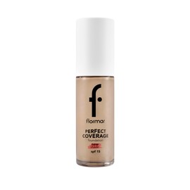 Flormar Perfect Coverage Foundation 132 Natural Beige - High Coverage & Long-Lasting Foundation with SPF15