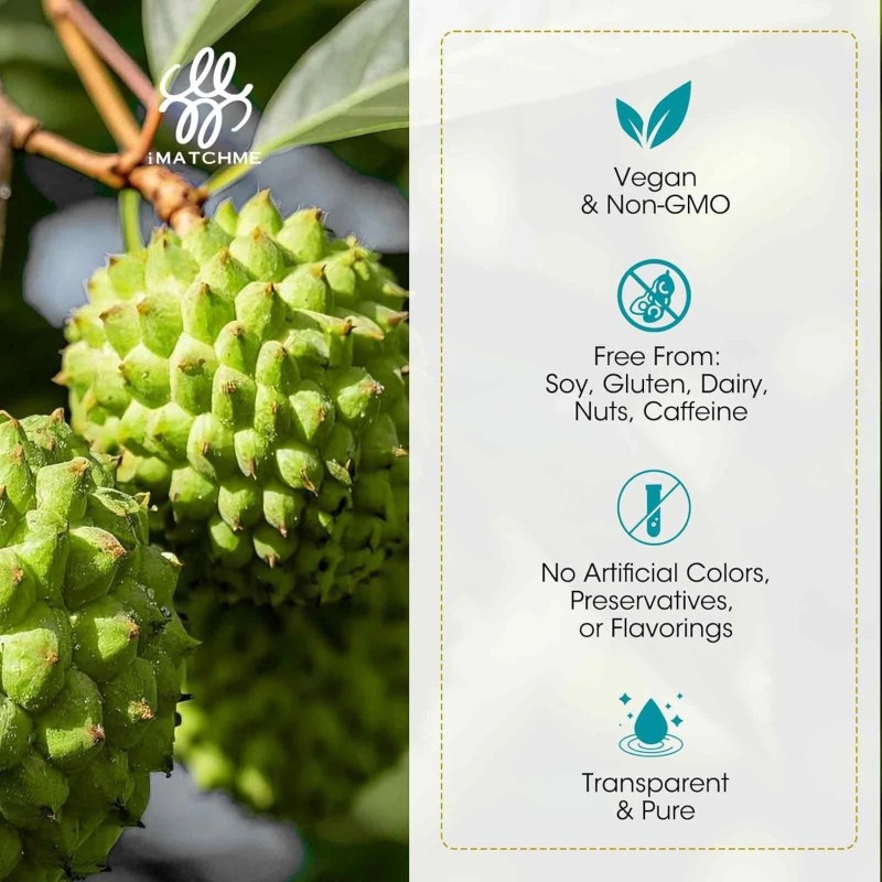 Bbeeaauu Soursop Graviola Liquid Drop for Cell Support & Regeneration