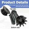 auaurly 2 PCS Hi-Lo Bushing,Seat Base Adapter 2171032 for 2-3/8