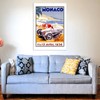 Spiffing Prints Monaco 1936 Racing Poster - Large - Semi