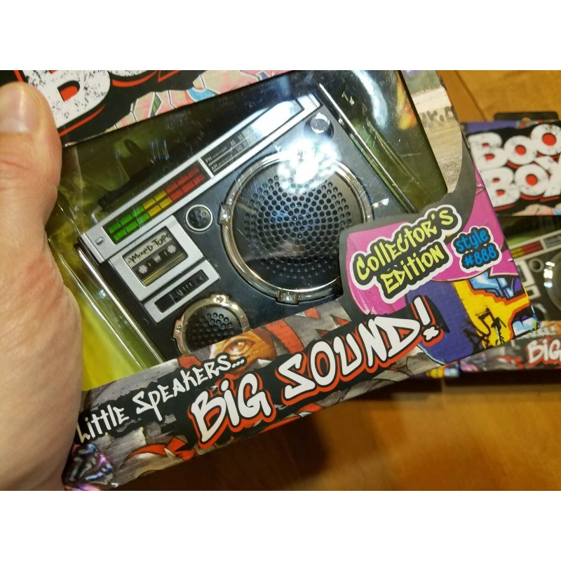 Boom Boxes Little Speakers Collector's Edition Style 888 Bluetooth Travel