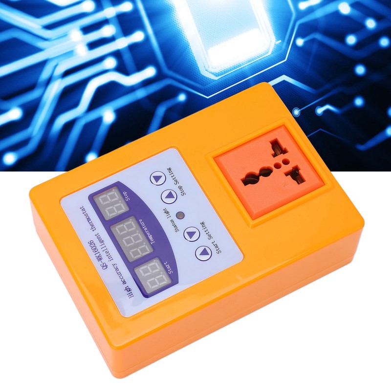 Temperature Controller Automatic Intelligent Wide Voltage Supply Accurate Digital Thermostat
