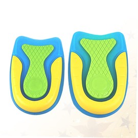 Baluue 2pairs Stretchy Foot Heel Pads Absorption Half Insoles for Men Women Ball of Foot Cushions Heel Care Shoes Pad s Assorted Cushion