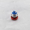 VGOL 2Pcs Red Mushroom Head Button Switch Waterproof Push Button