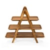 TOSCANA - a Picnic Time brand, 3 Tiered Serving Ladder
