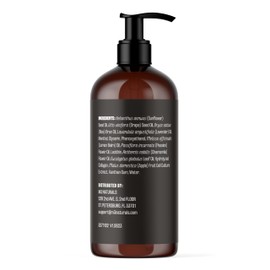 M3 Naturals Anti Cellulite Massage Roller with Grip-Friendly Design & Lavender Massage Oil for Massage Therapy (8 Fl Oz)