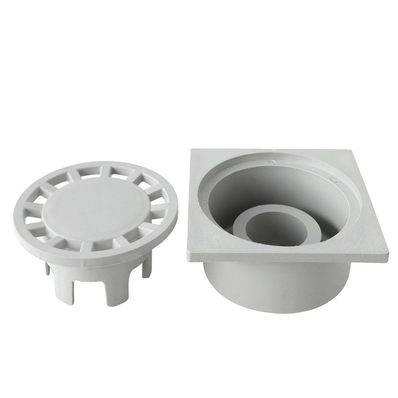 First Plast chpp10g Manhole Cover syphom Polypropylene, Grey, 100 x