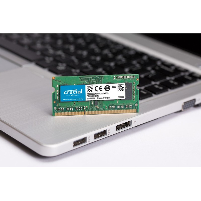 Crucial CT102464BF186D 8GB memory (DDR3, 1866 MT / s, PC3-14900,