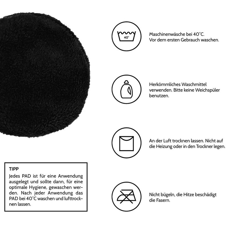 The original make-up eraser, microfibre make-up cloth (pad, 2 pieces,