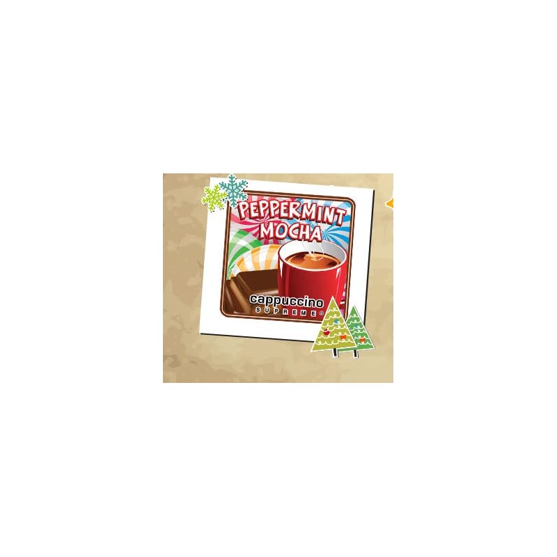 Cappuccino Supreme Peppermint Mocha Instant Cappuccino Mix 6 x 2