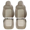 Sekeseauto Driver and Passenger Bottom and Top Lean Back Replacement