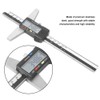Depth Gauge, High Precision Stainless Steel Vernier Caliper Gauge for
