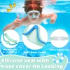 Vvinca Kids Swimming Goggles with Nose Guard