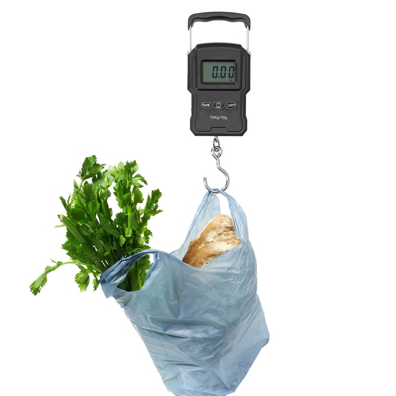 WH-A22L Electronic Scale with Measuring Tape 75kg Mini Portable Digital