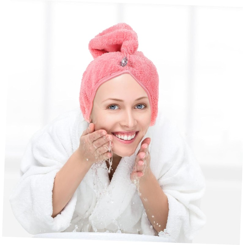 VALICLUD Toalla de Microfibra para Cabello Súper Absorbente Gorro para