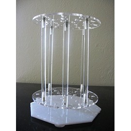 Beyondsupply-Lab Pipette Stand Vertical Circular Pipette Pipettor New