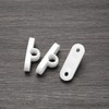 VGOL 10pcs Awning Mounting Pole Brackets White Awning Mounting Brackets