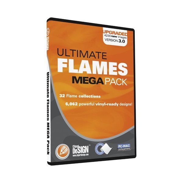 Flames Clipart, Vinyl Cutter Plotter Clip Art Images, Tribal Flame