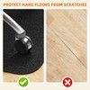 HomeMall Office Chair Mat for Hardwood and Tile Floor, 48"