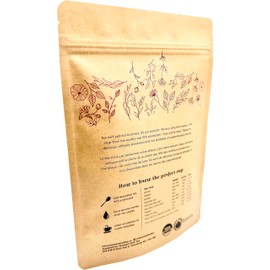 Denise's Fine Tea, USDA Organic, Last Mango in Paris, Herb and Fruit Tea, Caffeine-Free, Loose Leaf (100g)