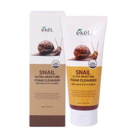 Ikel Ultra Moisture Foam Cleanser 180ml Snail / Cleansing Foam / 이켈 울트라 모이스처 폼클렌저 180ml 달팽이 클렌징폼